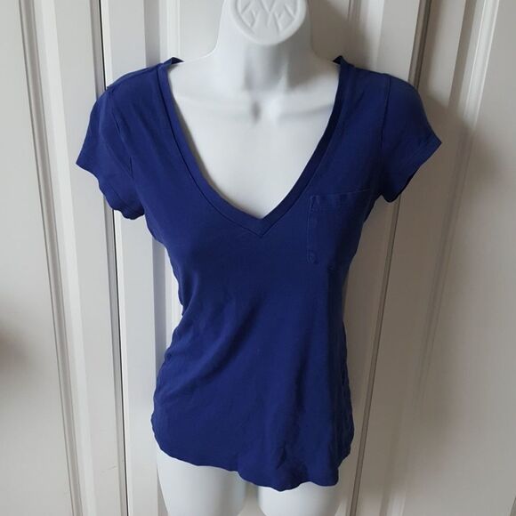 Express Tops - Express T-shirt royal blue